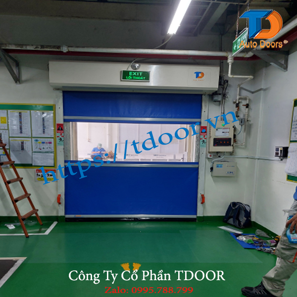 Automatic High-Speed Roll-Up Door