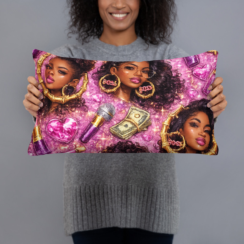 BOSS VIBES PILLOW