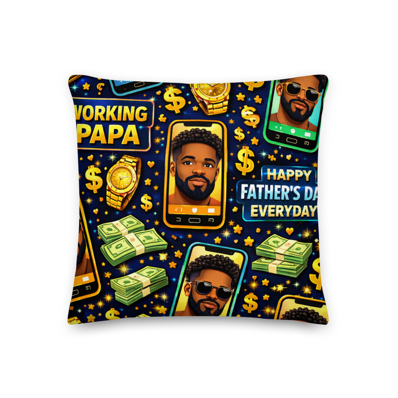 Working Papa/Fathers Day Pillow