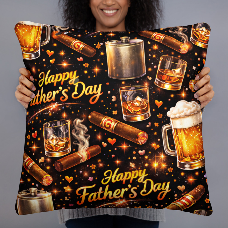 FATHERS DAY PILLOW