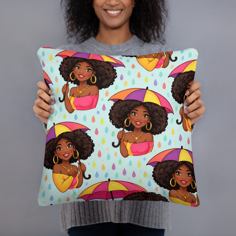 RAIN CAME MY WAY PILLOW