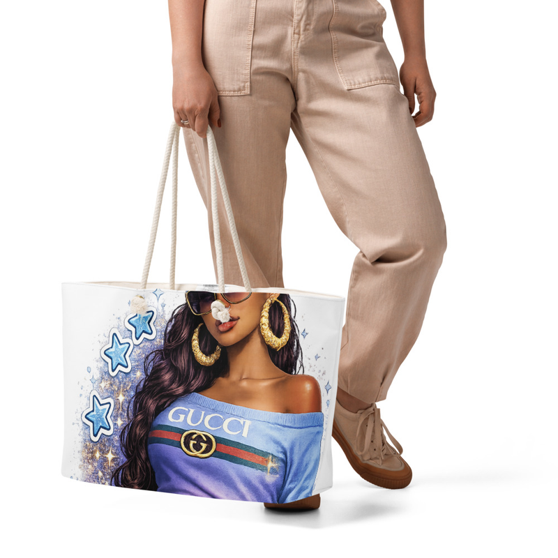 Oversized weekender bag