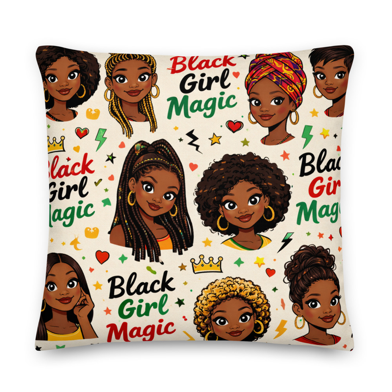 Blackgirl Magic Pillow
