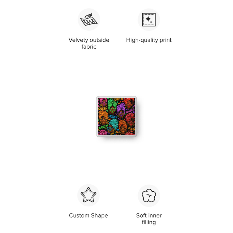 Custom-shaped pillow