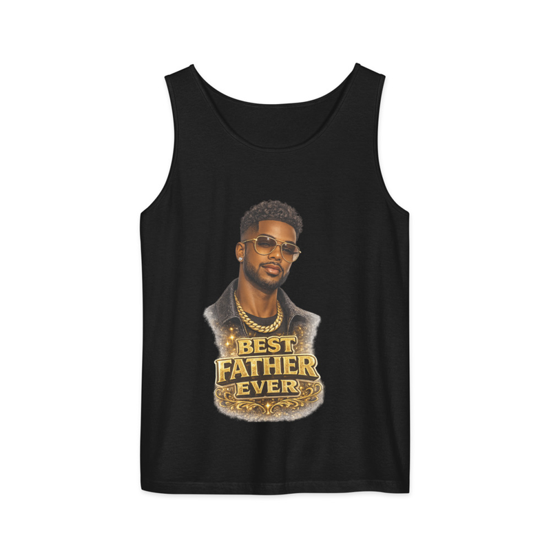 Unisex garment-dyed tank top