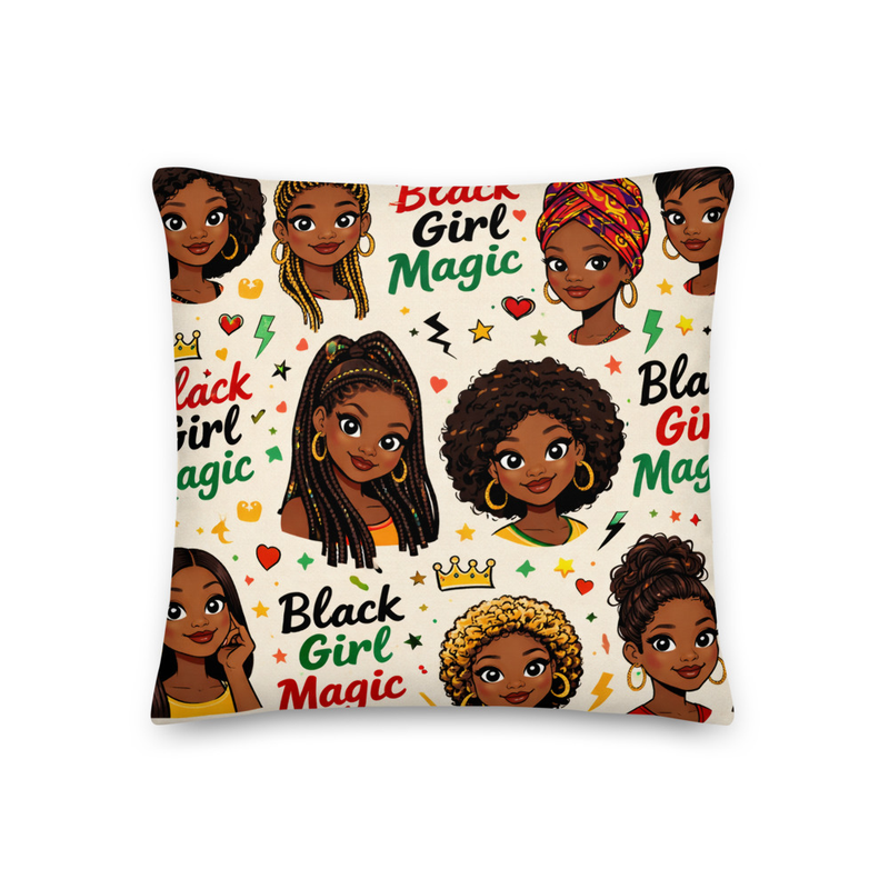 Blackgirl Magic Pillow