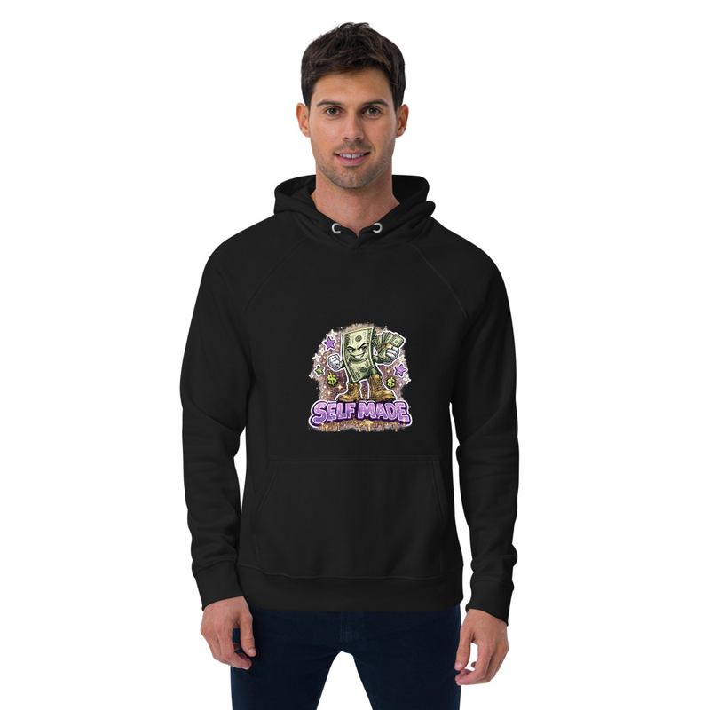 Unisex eco raglan hoodie