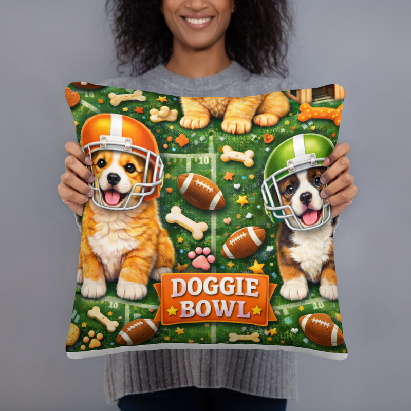 Doggie Bowl Pillow