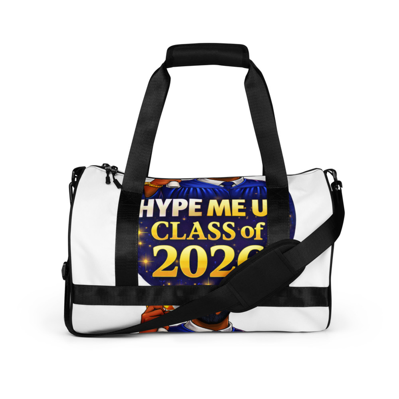 Hype Me Up Graduation Duffle Bag