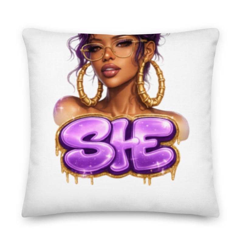 SHE PILLOW/EMPOWERING WOMEN
