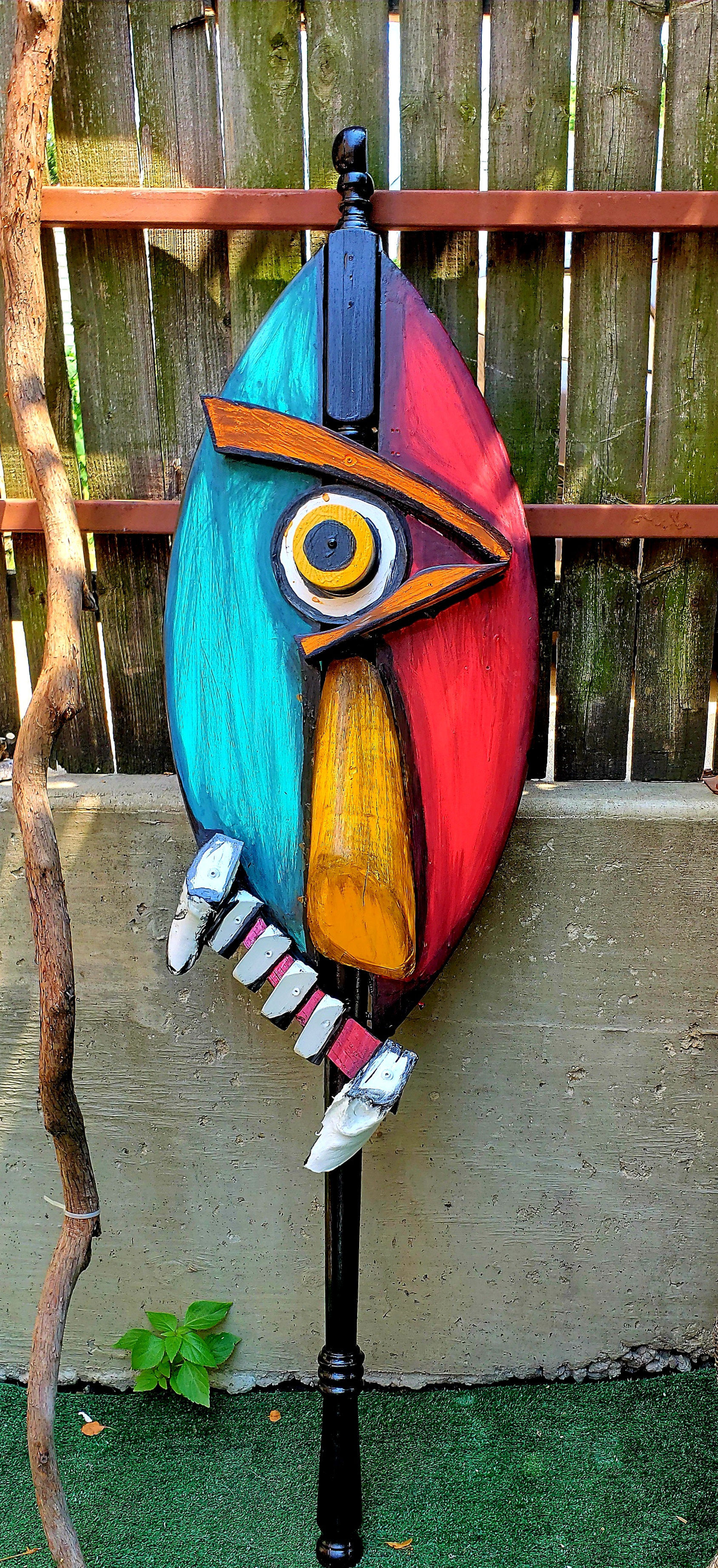  Modern Tribal Sculpture /  Escultura Tribal Moderna