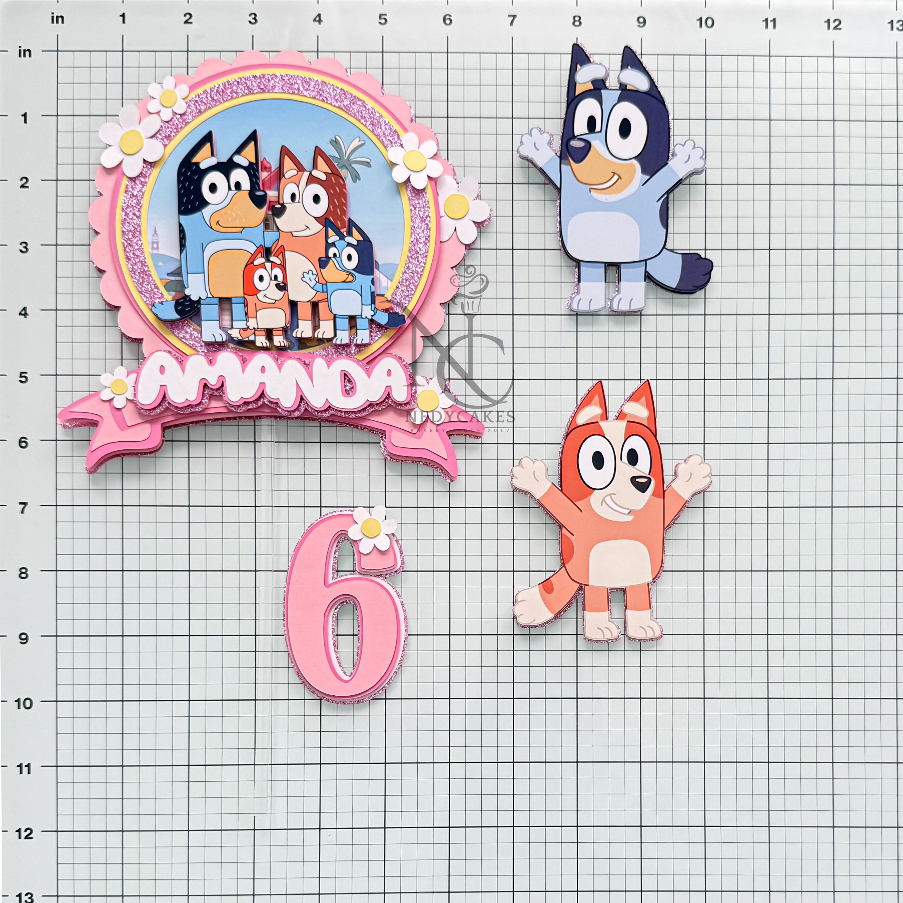 Bluey and Bingo Girl