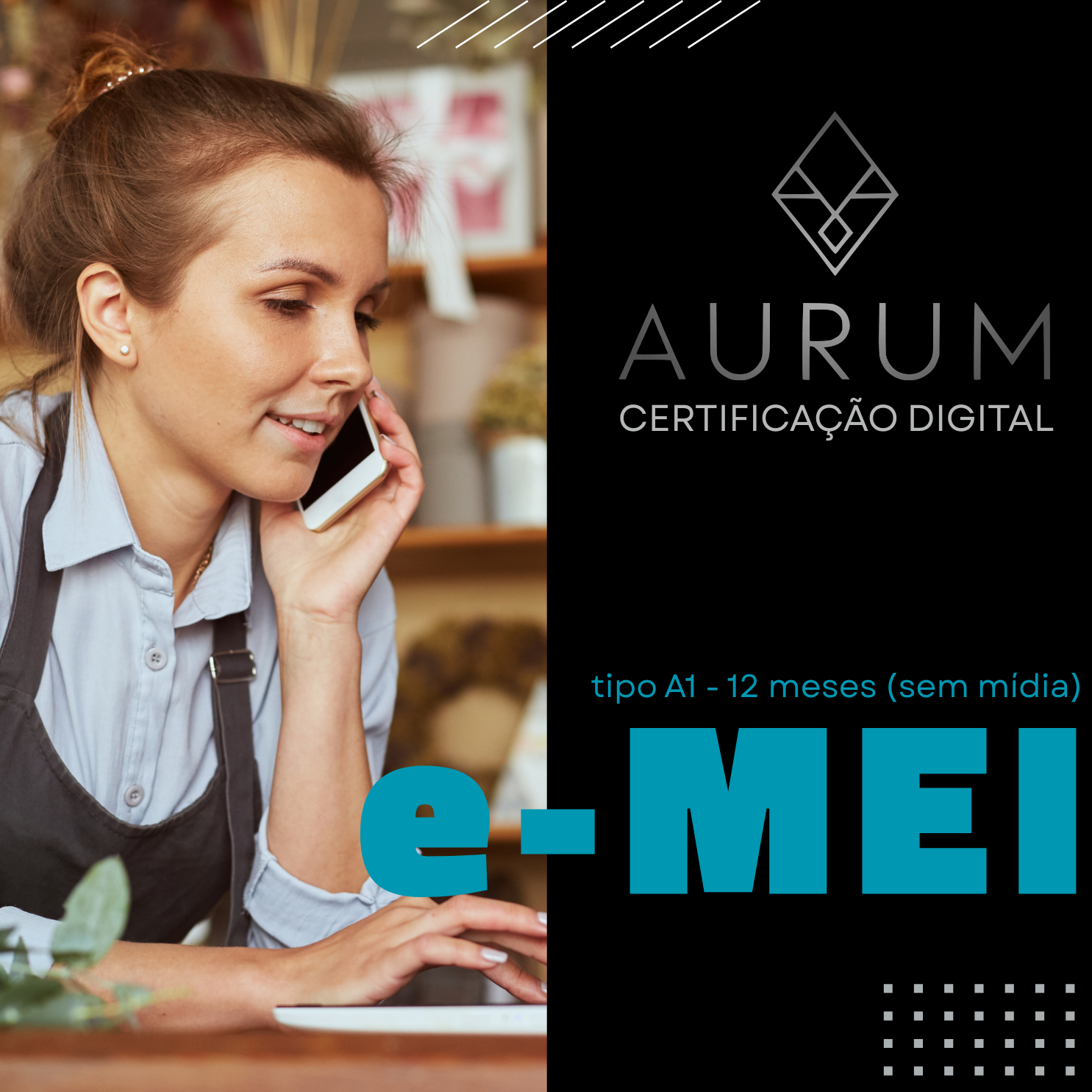 e-MEI tipo A1 - 12 meses (sem mídia)