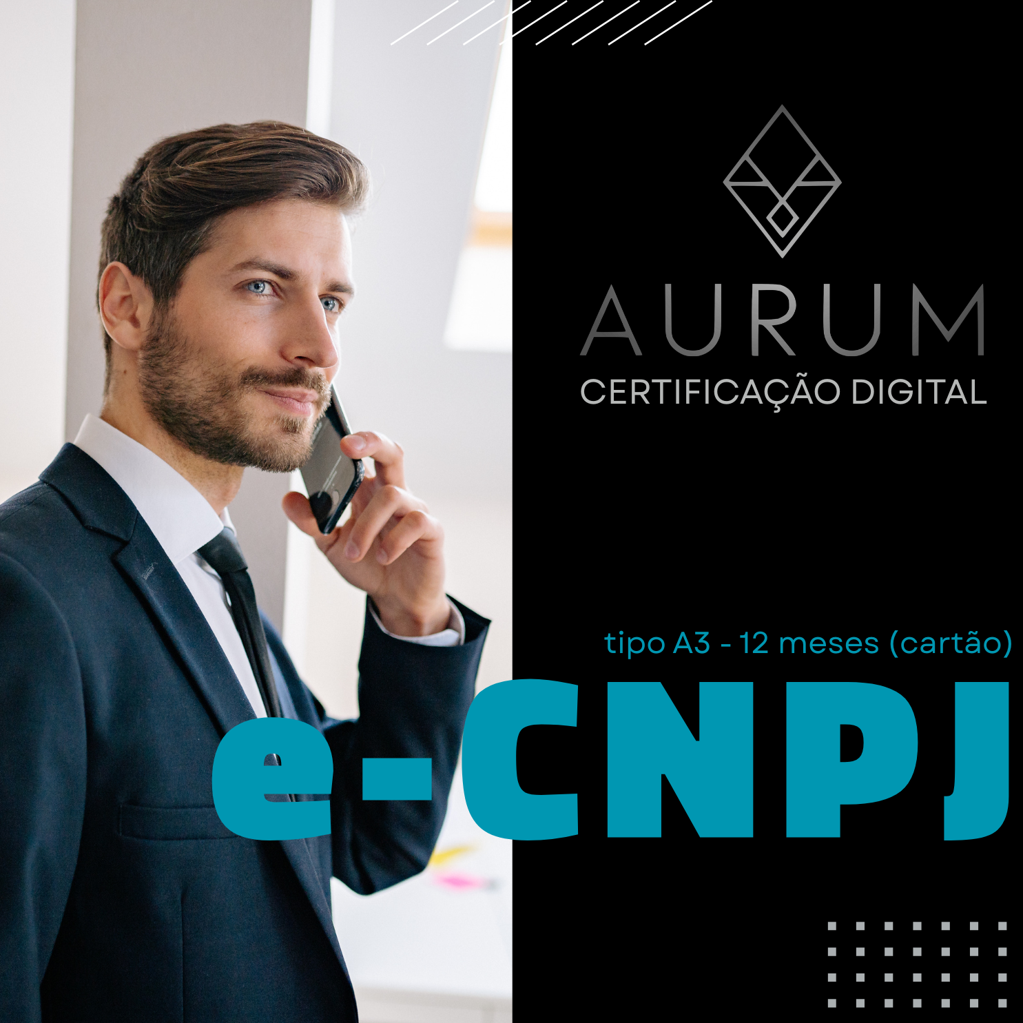 e-CNPJ tipo A3 - 12 meses (cartão)