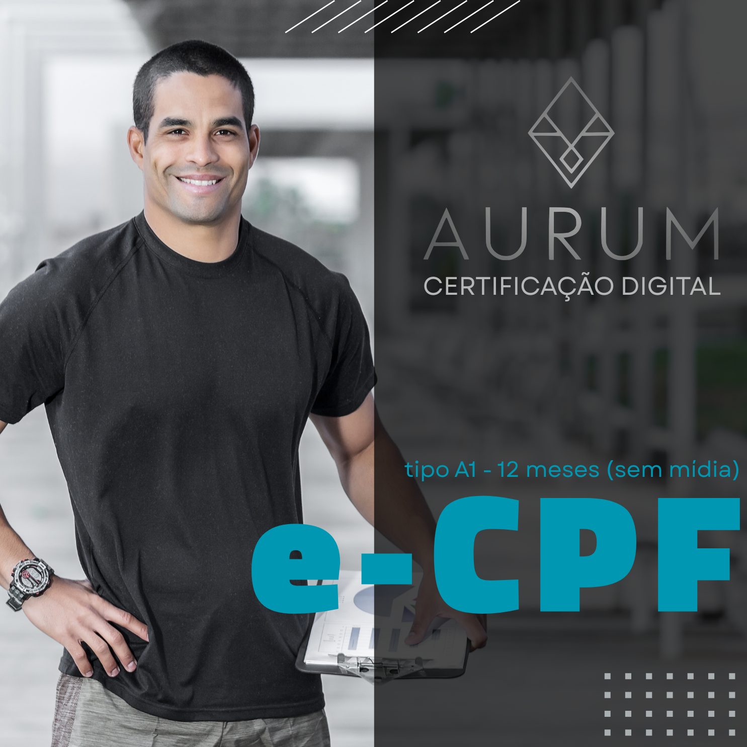 e-CPF Tipo A1 - 12 meses (Sem mídia)