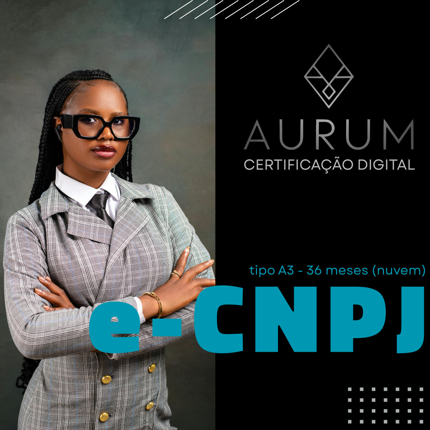 e-CNPJ tipo A3 - 36 meses (nuvem)