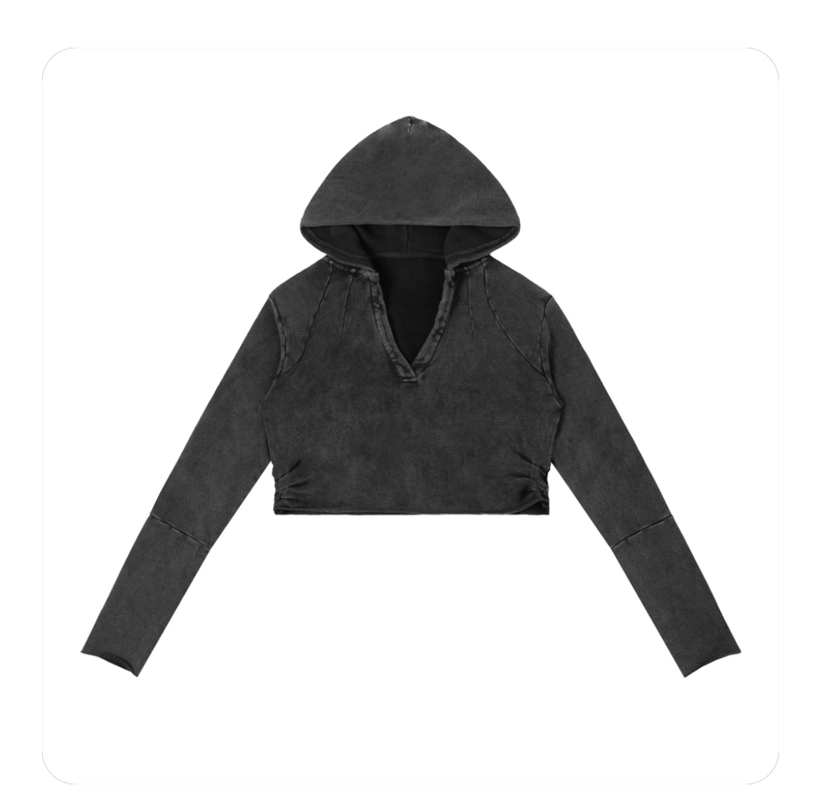 Butterfly  Cropped Hoodie