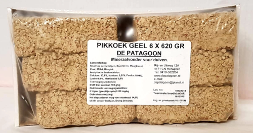 Blocos Salgados 6 x 620g Patagoon