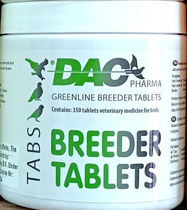 DAC Breeder Tablets 350 Comprimidos