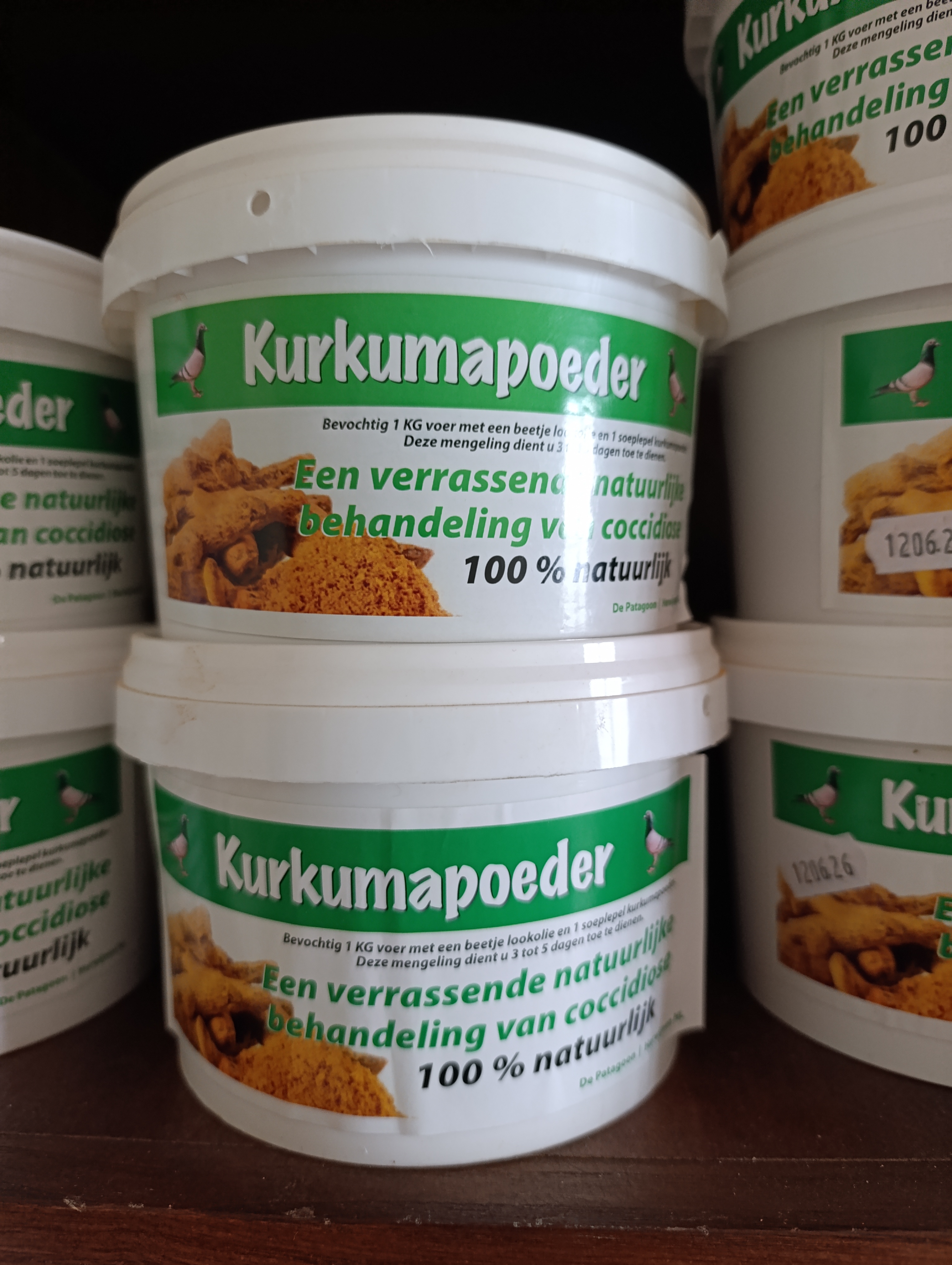 Cúrcuma em pó 100% Natural Patagoon 600grs