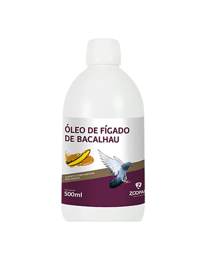 Óleo de Fígado de Bacalhau 500ml Zoopan