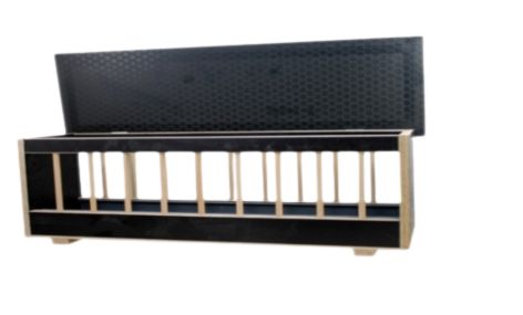 Comedouro com Tampa em contraplacado marítimo 100cm