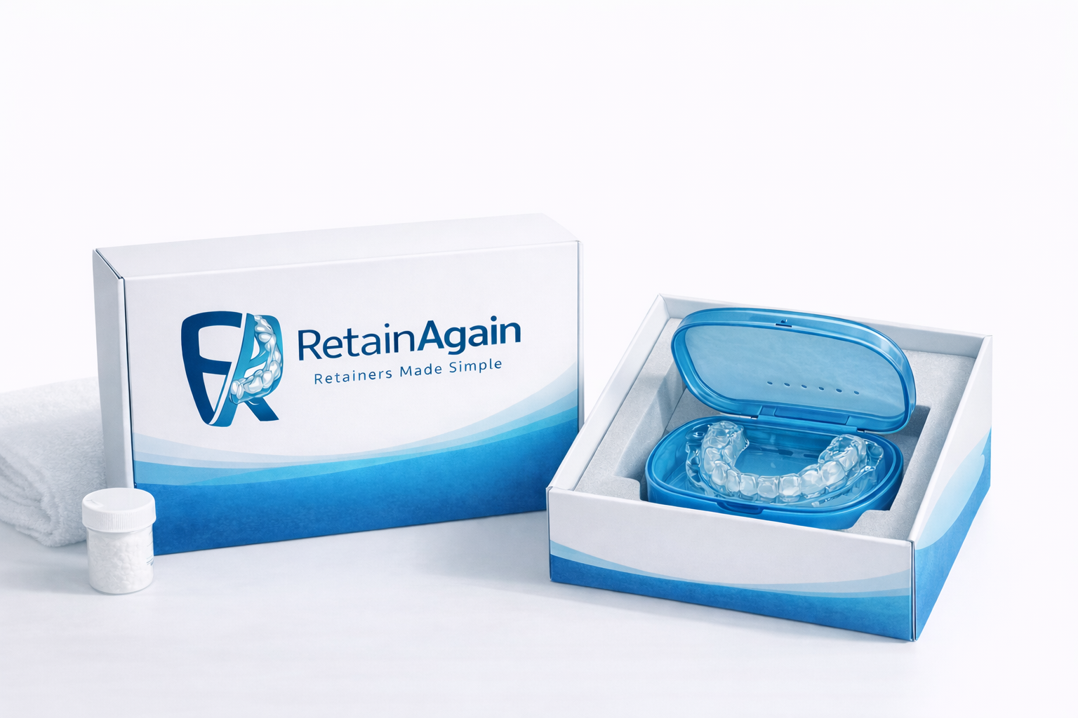 Lower custom retainer