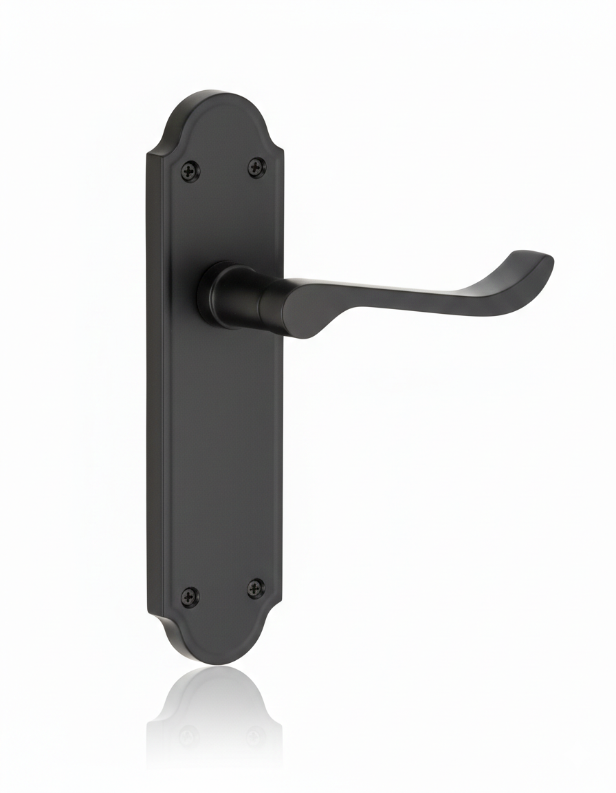 CR3C11 Matt Black Lever (170 x 46mm)