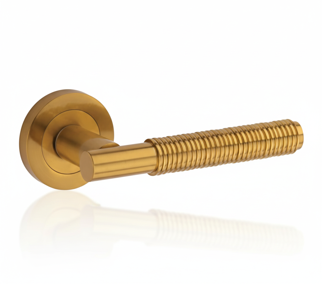 CR9B66 Modern Gold Door Handle