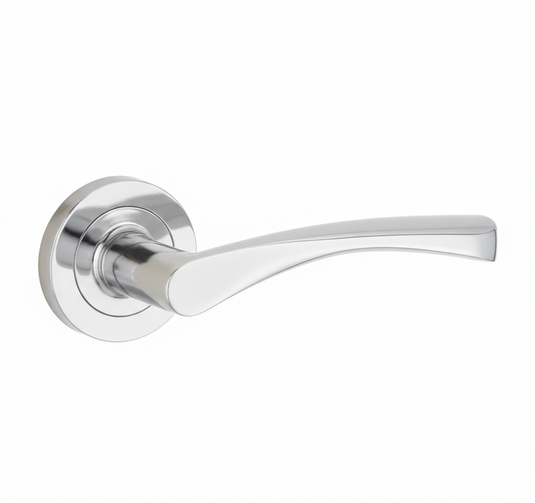CR8B88 Modern Chrome Door Handle