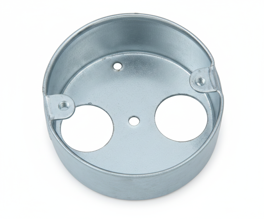 Round Metal Electrical Box