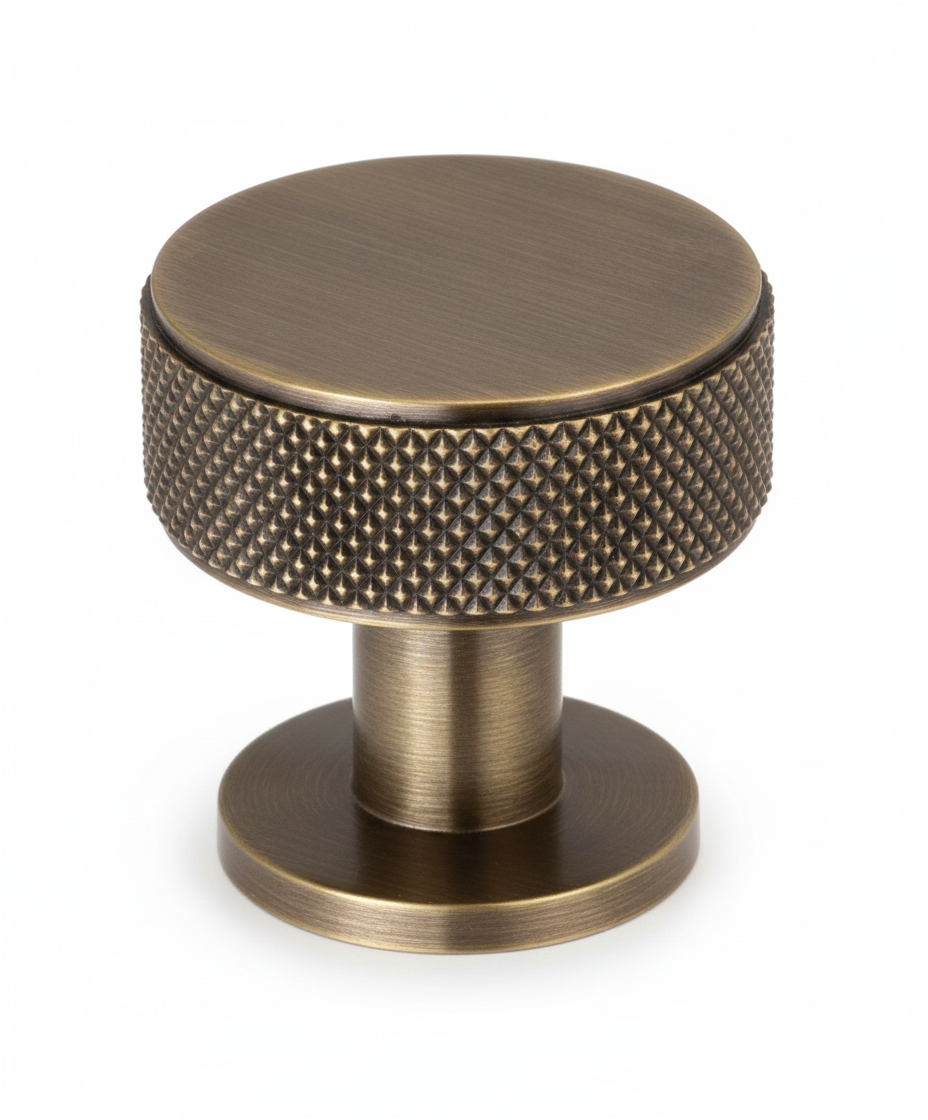 Antique Brass Cabinet Knob