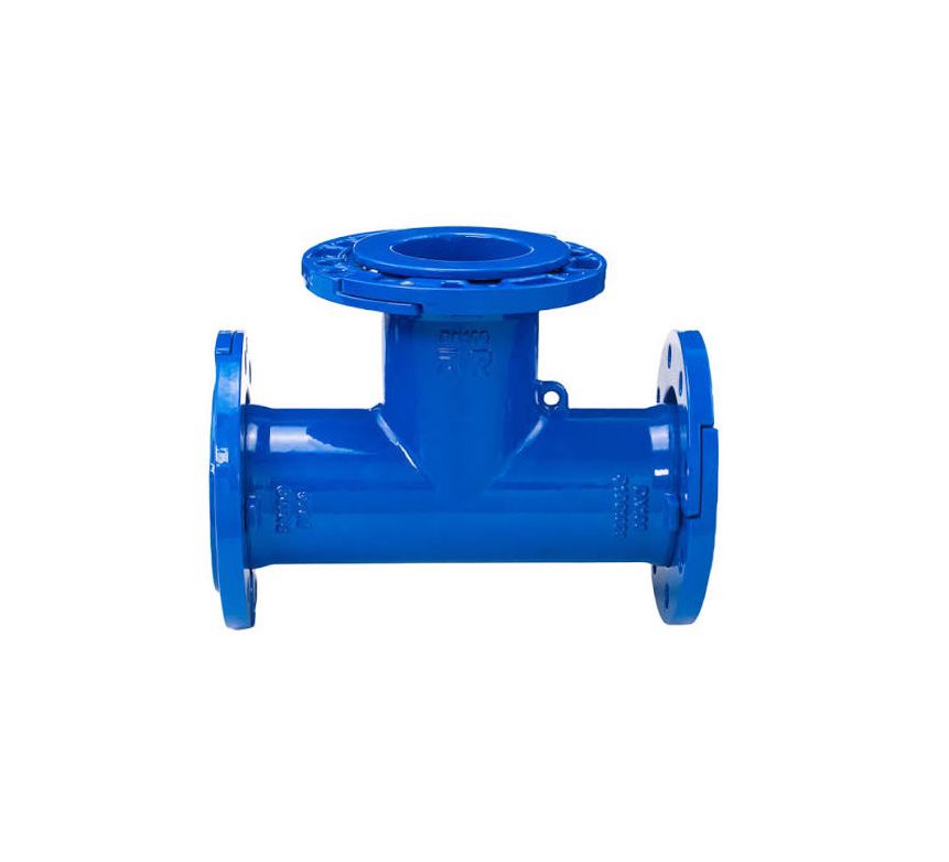 Flanged Pipe Tee Fitting