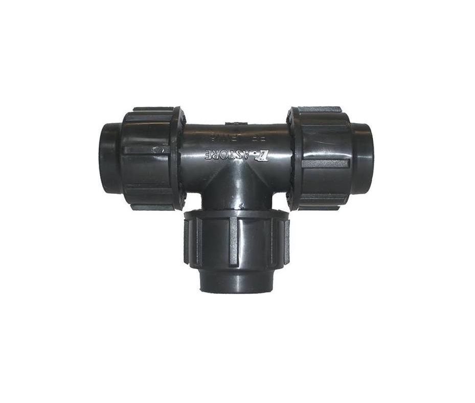 PE Compression Tee Fitting