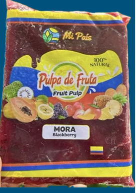 PULPA DE MORA MI PAIS