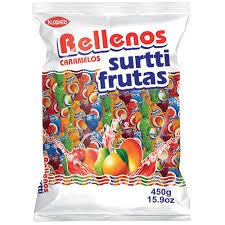 CARAMELOS RELLENOS SURTTI FRUTAS