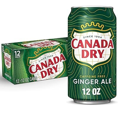 SODA GINGER ALE CANADA DRY 12 oz