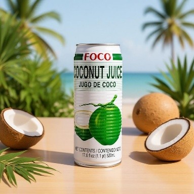 FOCO-JUGO DE COCO