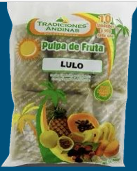 COJINES PULPA DE LULO TRADICIONES ANDINAS