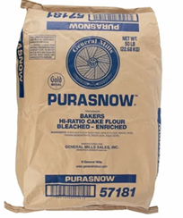 HARINA PARA PASTEL 50 LBS-PURASNOW