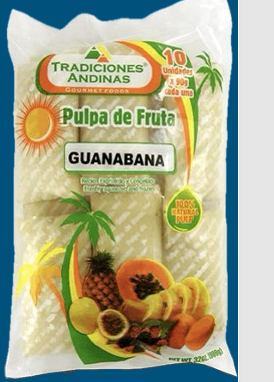 COJIN DE PULPA DE GUANÁBANA