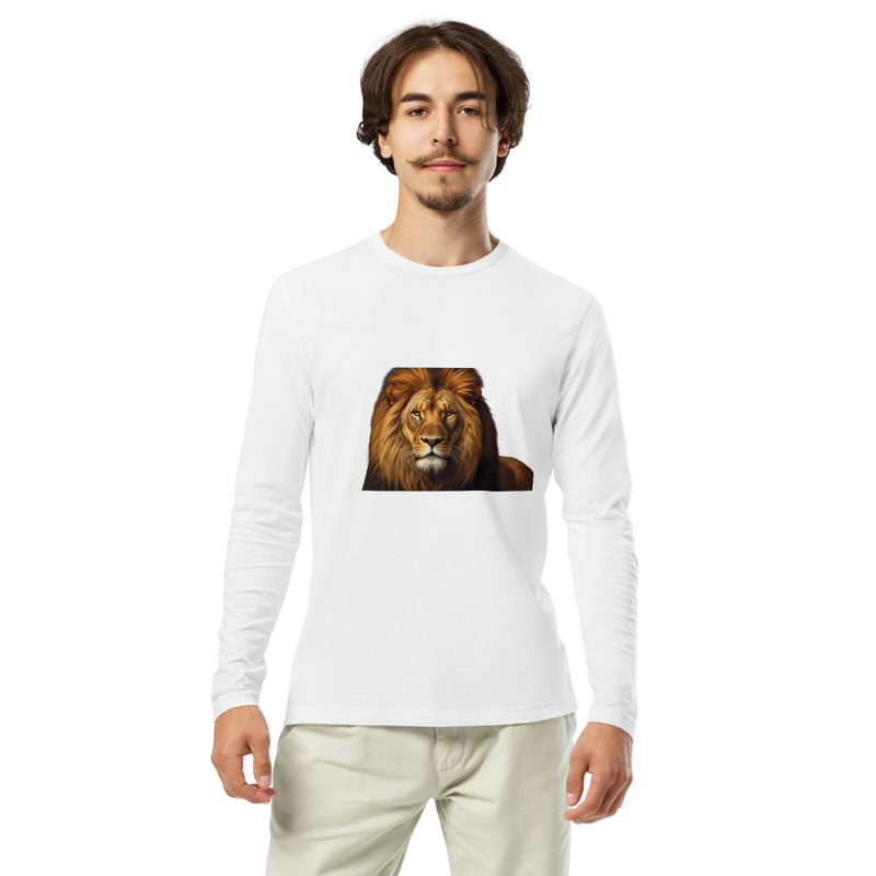 Battle 1 Lion of Judah Long Sleeve Shirt | Christian Apparel