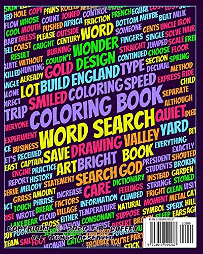 4th Grade Sight Word: Word Search and Coloring Book