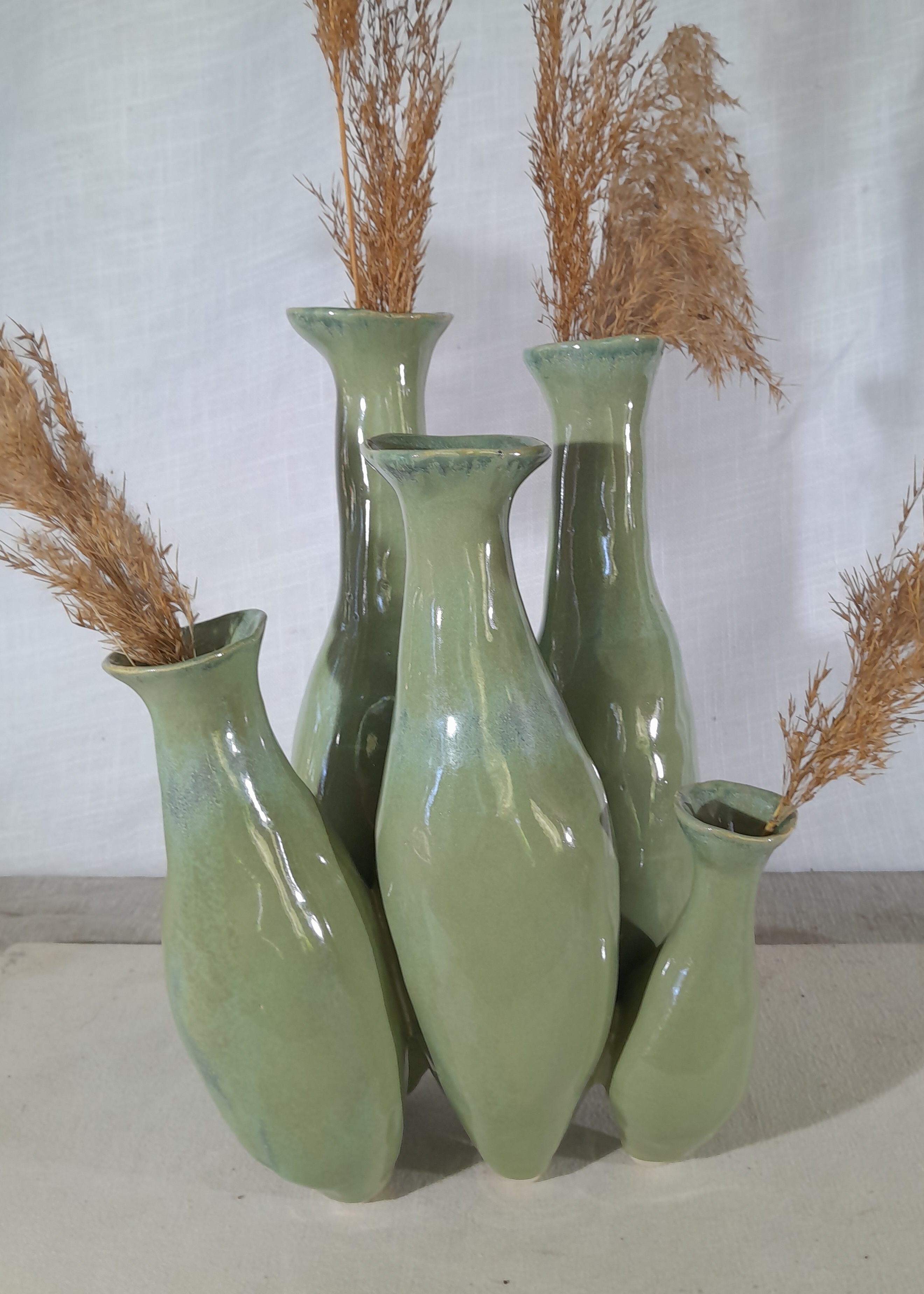 Cluster Vase Tall Flare