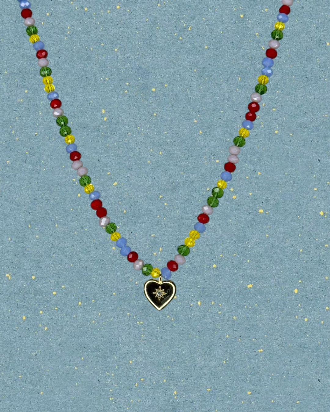 Popsicle Heart Necklace