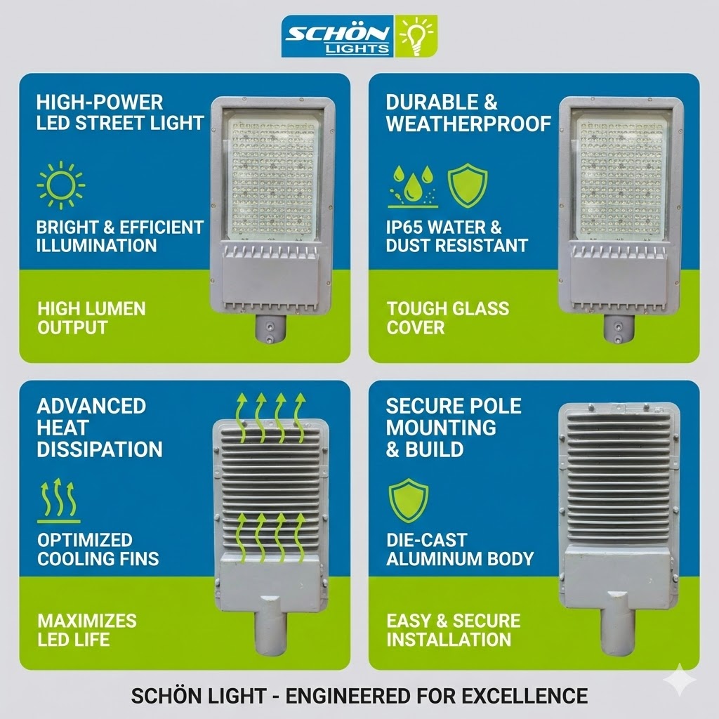 High-Power LED Street Light