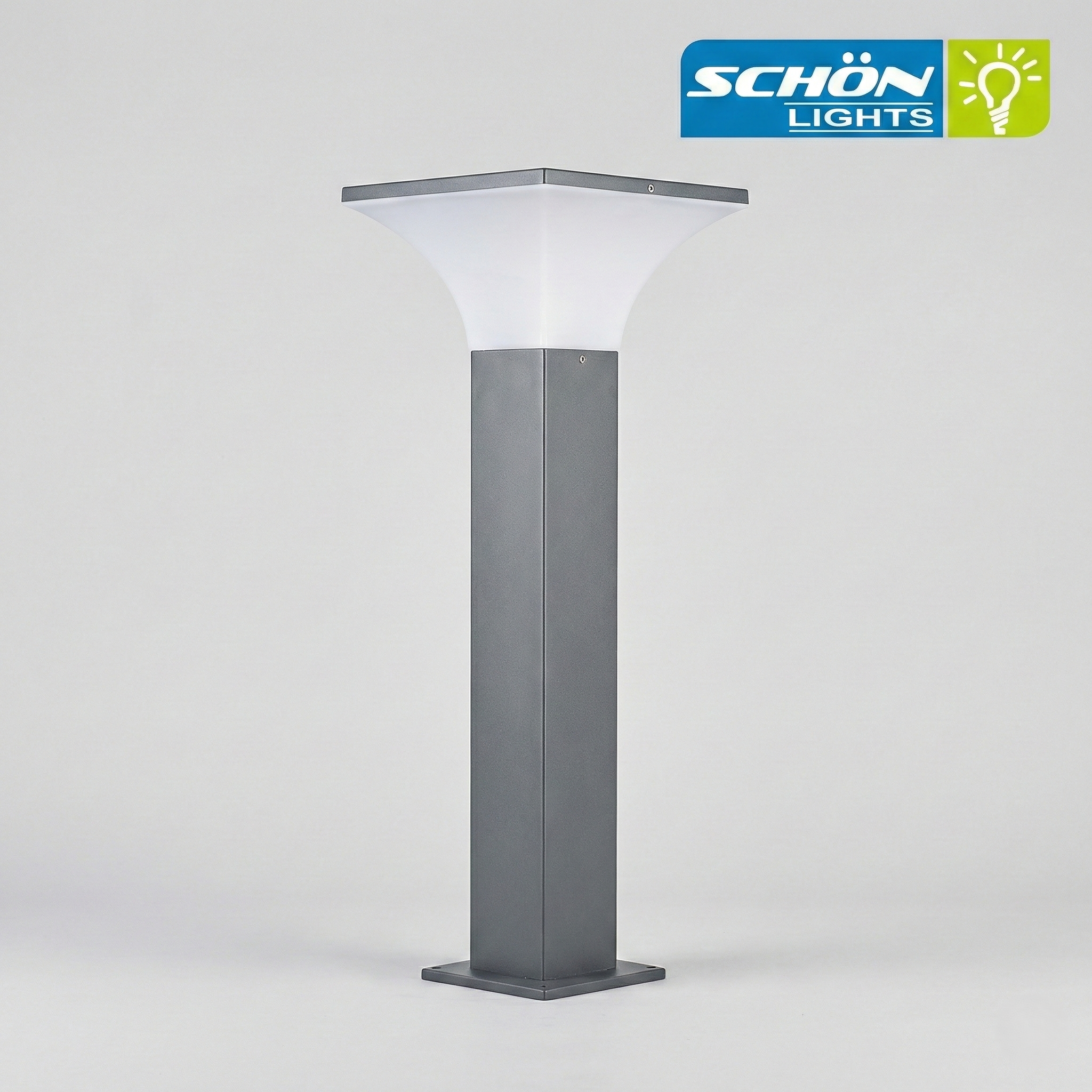 Square LED Bollard