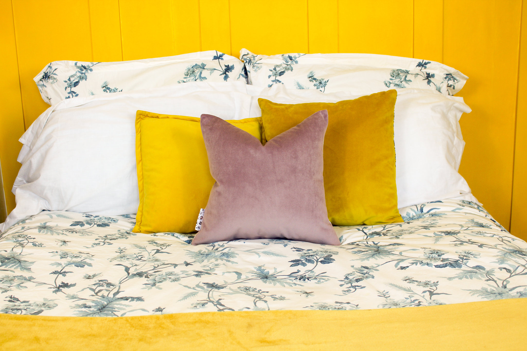 Bumble Bees Print Handmade Cushion