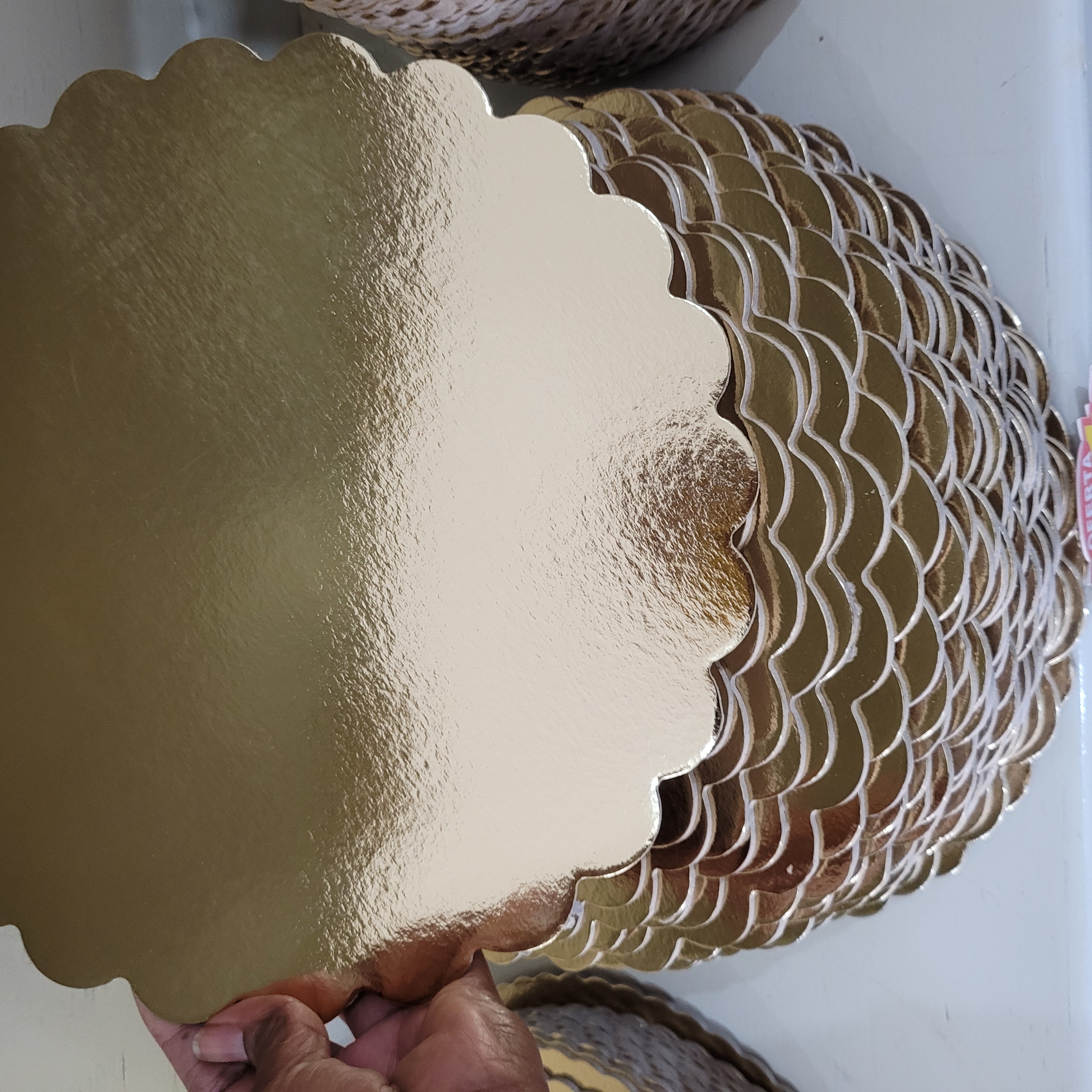 Cakeboard ondulada 30 cm 