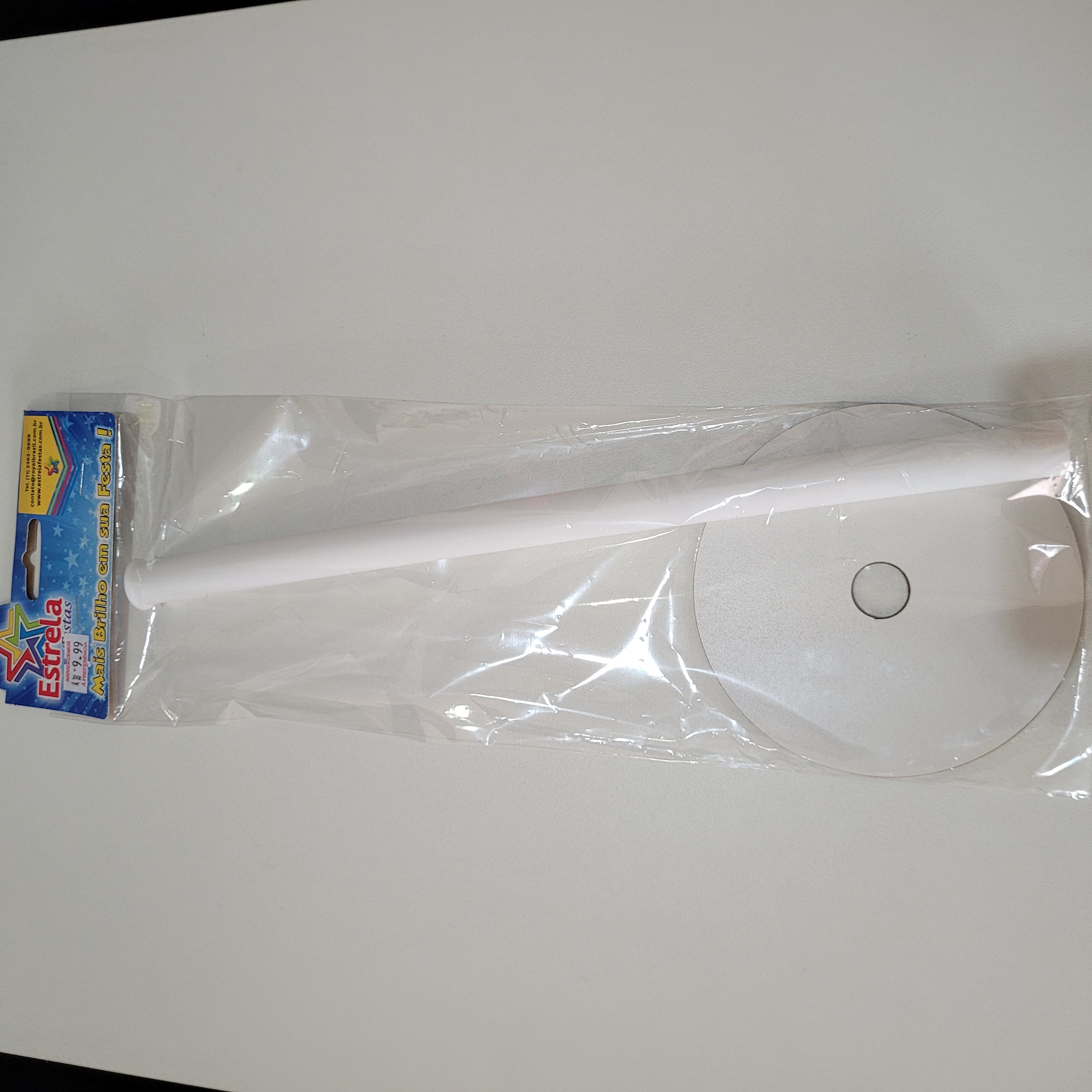 Guindaste em mdf para bolo de andar, base 12cm 